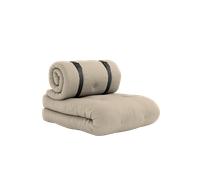 Fauteuil Karup Buckle-Up avec Matelas et Ceinture, Extérieur 402 Beige/ Noir