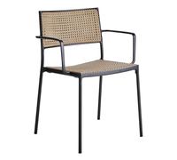 Cane-Line Fauteuil Less empilable naturel structure en aluminium