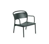 Muuto Fauteuil lounge Linear Steel Dark green