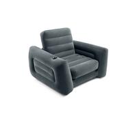 Intex Pools – Fauteuil-lit gonflable 2 en 1 – Gris – 117 x 224 x 66 cm