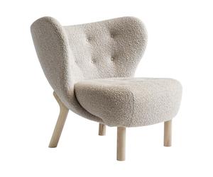 Fauteuil Little Petra VB1 structure chêne WxDxH 79x83x75cm