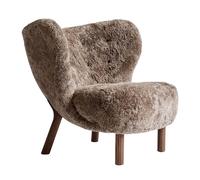 Little Petra VB1 Lounge Chaise Andtradition Noyer - Sahara - sans tabouret - 5709262012381