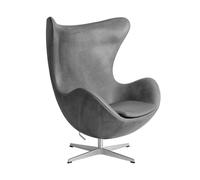 Fauteuil L'Oeuf/ Egg™ cuir WxHxD 86x104x79-95cm