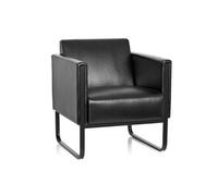 BALI BLACK 1 places - Fauteuil rembourré Noir