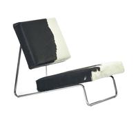 Fauteuil Lounge Chair peau de vache WxDxH 57x80x69cm