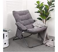 Fauteuil Lounge Creative Lazy Sofa Canapé avec Accoudoir Simple Chaise de Loisirs Multicolore, Chaise d'ordinateur Pliante en Option (Color : A)