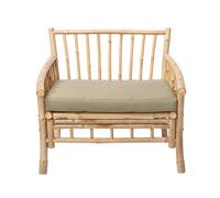 Fauteuil lounge de jardin Sole LxWxH 80x77x75cm/incl. seat cushion