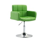 Fauteuil Lounge Design Los Angeles Similicuir I Chaise Design Réglable en Hauteur et Pivotante I Chaise de Salle à Manger I Couleur:, Couleur:Vert