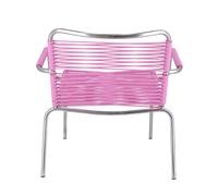 Fauteuil lounge d'extérieur Fiam Mya Spaghetti aluminium base