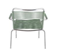 Fauteuil lounge d'extérieur Fiam Mya Spaghetti aluminium base