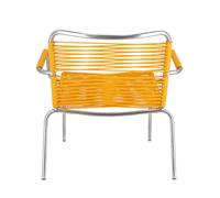 Fauteuil lounge d'extérieur Fiam Mya Spaghetti aluminium base