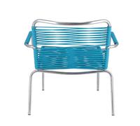 Fauteuil lounge d'extérieur Fiam Mya Spaghetti aluminium base