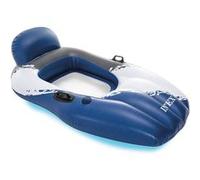 Fauteuil Lounge gonflable Intex à filet Bleu G