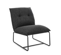 Fauteuil lounge incliné Galene Black