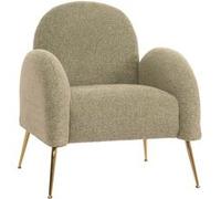 Fauteuil Lounge MENDLER HWC-N69 Chenille certifié MVG vert clair Vert G
