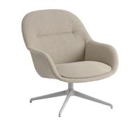 Fauteuil lounge pivotant Fiber WxHxD 75x88,1x83,3cm
