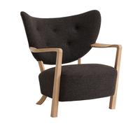 Fauteuil lounge structure chêne Wulff ATD2 WxHxD 85x85x84cm/with felt glides