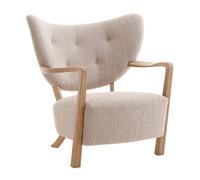 &Tradition Chaise longue Wulff ATD2 fauteuil Chêne huilé-Karakorum