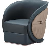 Fauteuil Lounge TV Club Relax Chaise Cuir Chaises Design Luxe Meubles living