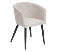 Fauteuil ""Marlo"" beige - Atmosphera createur d'interieur