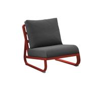 Fauteuil module d'extension aluminium avec coussins - Antonino