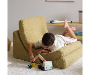 Fauteuil Moon Matcha molletonné