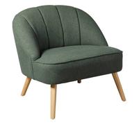 Fauteuil ""Naova"" vert cèdre - Atmosphera createur d'interieur