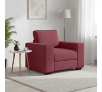 Fauteuil noir 100x77x82cm tissu fauteuil canapé simple fauteuil d'appoint vidaXL