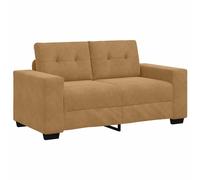 Fauteuil noir 100x78x80 cm velours canapé confort fauteuil TV vidaXL