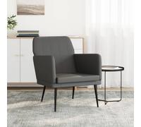 Fauteuil Noir 61x78x80 cm Similicuir chaise de salon vidaXL
