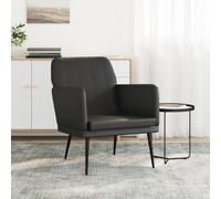 Fauteuil Noir 61x78x80 cm Similicuir chaise de salon vidaXL