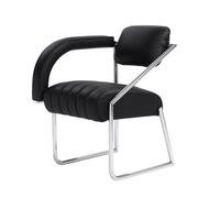 Fauteuil Non Conformist chromed tubular steel base