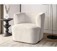 Fauteuil NORI , Couleur : Sereno681 Beige clair