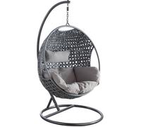 Fauteuil oeuf en polyrésine sur pied Camélia