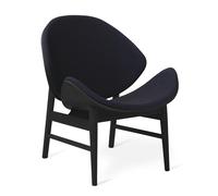 Fauteuil Orange Warm Nordic avec Rembourrage D'assise et de Dossier Sprinkles 794/ Chêne Noir