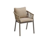 Fauteuil Oriengo mailles miel/praline Hespéride Miel / praline G