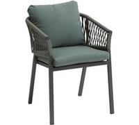 Fauteuil Oriengo mailles olive/graphite Hespéride
