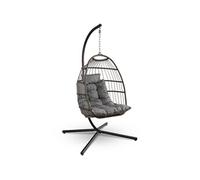 Fauteuil ouf Suspendu - SereneLife - Gris Foncé