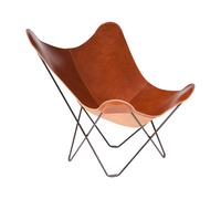 Pampa Mariposa Fauteuil papillon Cuero Noir - Cuir Montana - 7340172610069