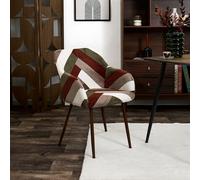 Fauteuil patchwork cotele scott m2