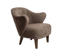 Fauteuil peau de mouton Ingeborg LxWxH 81x76x76cm