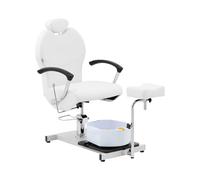 Fauteuil pédicure - avec repose-jambe et bain de pieds | physa