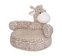 Fauteuil peluche girafe