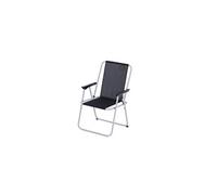 O'Camp Fauteuil de camping Piccolo pliable Noir 57 x 55 x 80 cm
