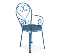 Fauteuil Pigalle Emu Group bleu, Designer EMU, 50x85x54 cm