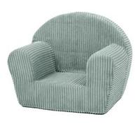 My Velinda - Fauteuil piqué pour enfant - Velours côtelé menthe vert