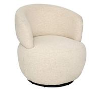 Atmosphera Fauteuil pivotant Sileo Argile