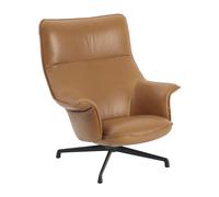 Fauteuil pivotant Doze cuir WxHxD 95,5x106x100cm