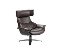 Fauteuil pivotant en cuir avec relax 5022C, 88 x 85 x 105 cm. -