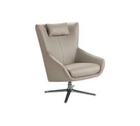 Fauteuil pivotant en similicuir 5044C, 76 x 90 x 100 cm. -